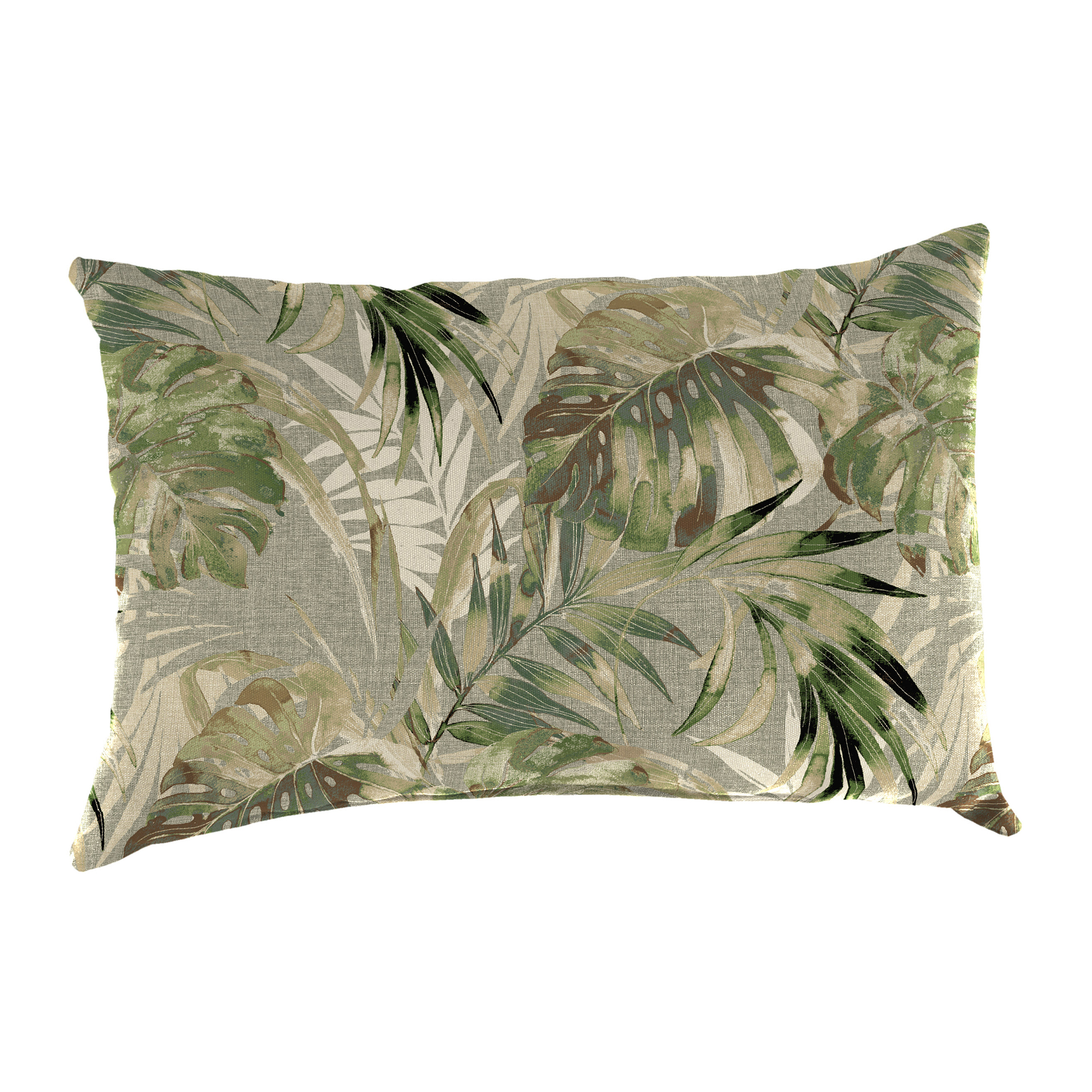 New Outdoor Patio Throw Pillow 18" x 12", Fade and Stain Resistant, Easy Clean