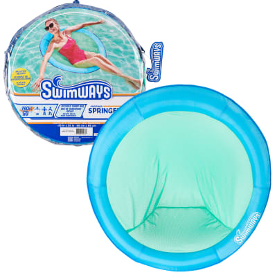 SwimWays, Spring Float Premium Papasan Blue Pool Lounger