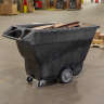 Rubbermaid Commercial, Heavy Duty, Tilt Truck, 27 cu ft, Black