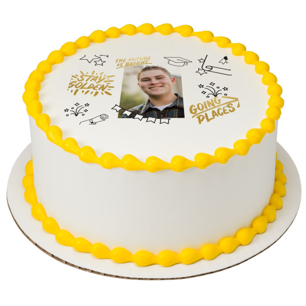 Bright Inspiration PhotoCake® Edible Image® Frame