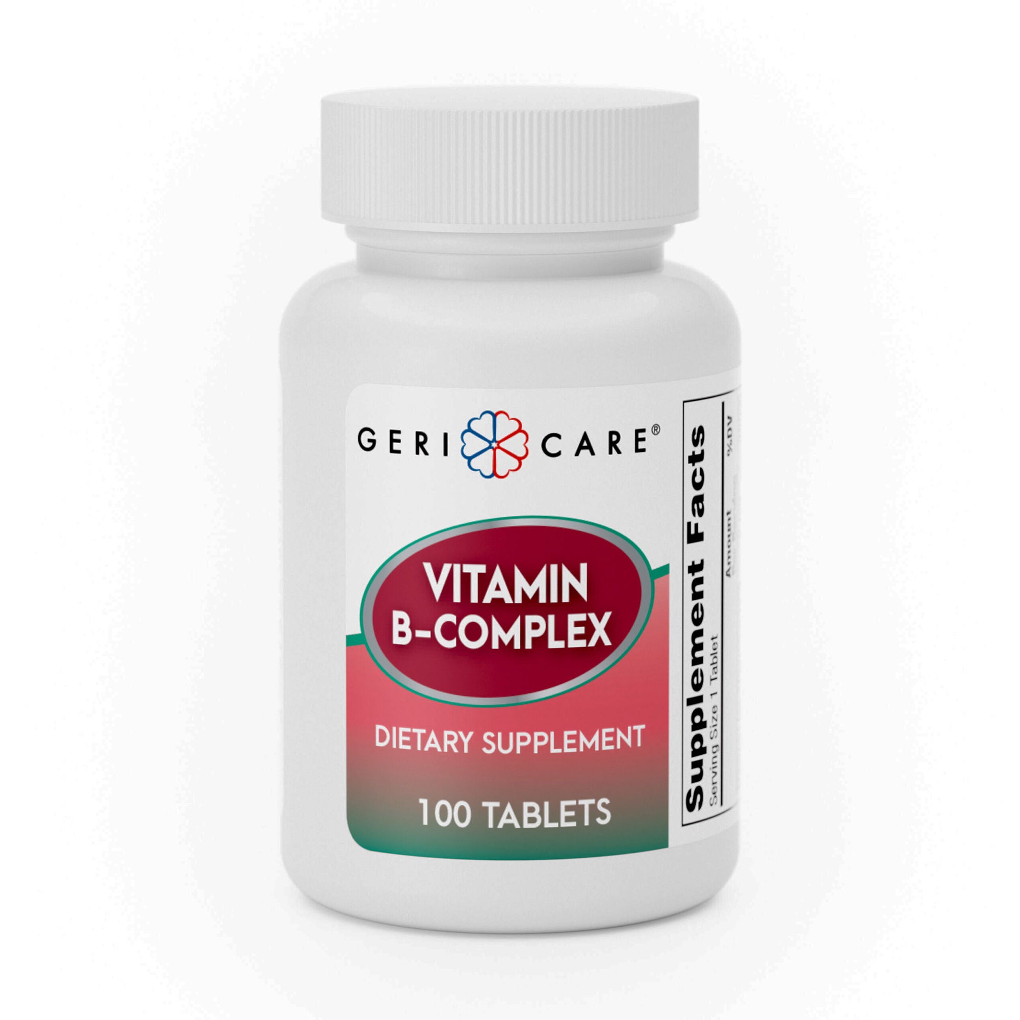 Geri-Care VITAMIN B-COMPLEX, TAB (100/BT12BT/CS)
