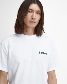 Bowery Oversized Graphic T-Shirt Classic White