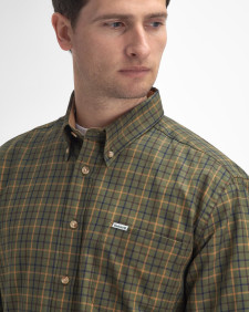 Sporting Regular Long-Sleeved Shirt Mid Olive