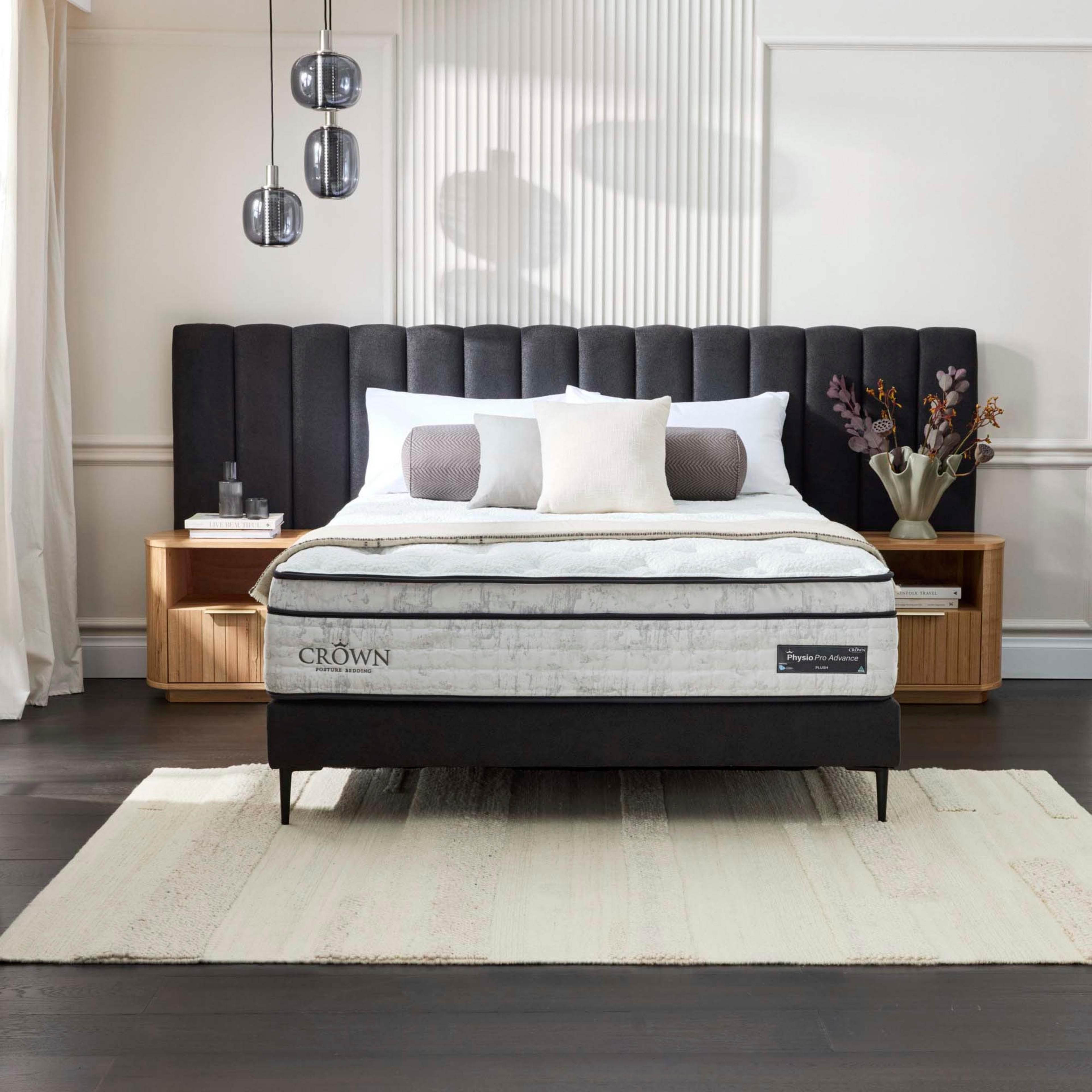 Lifestyle image of the  Crown Posture Bedding Physio Pro Advance Mattress, Plush from Forty Winks