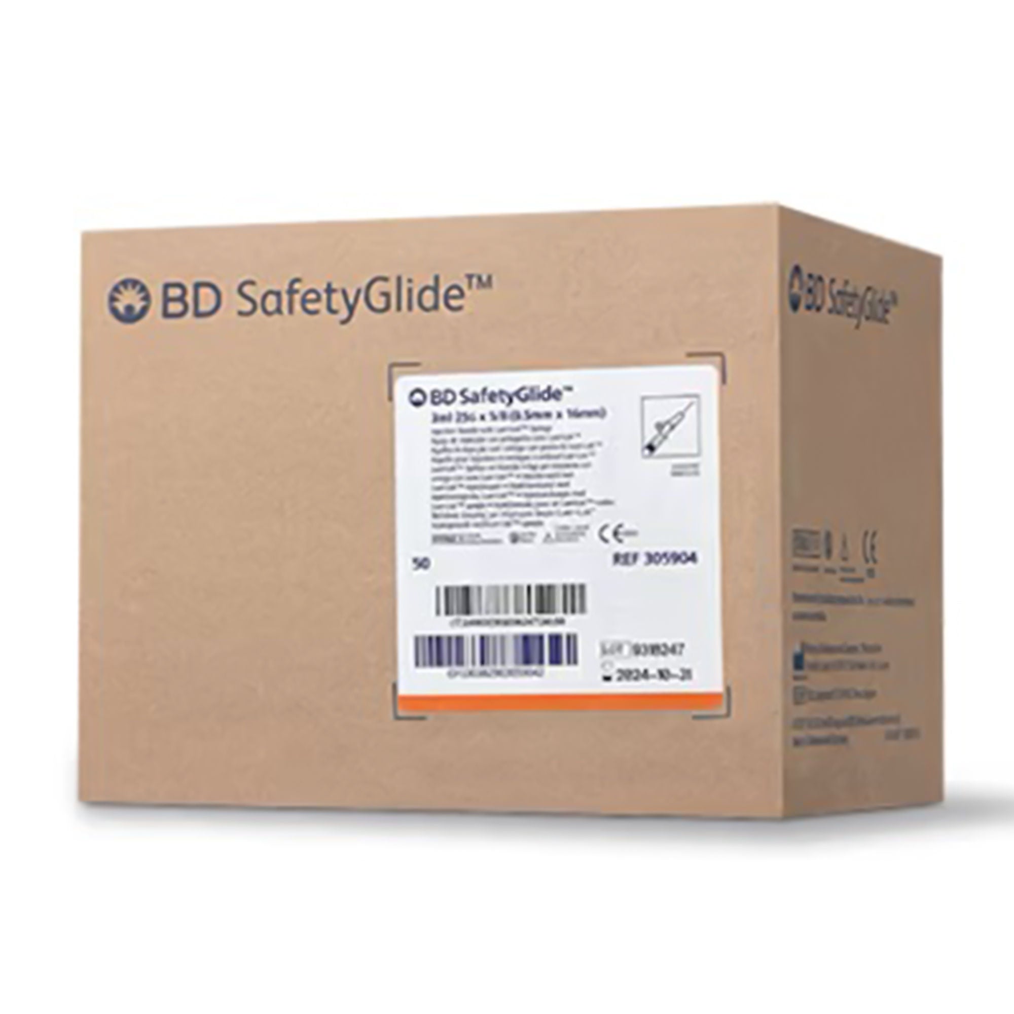 SafetyGlide™ Syringe with Hypodermic Needle
