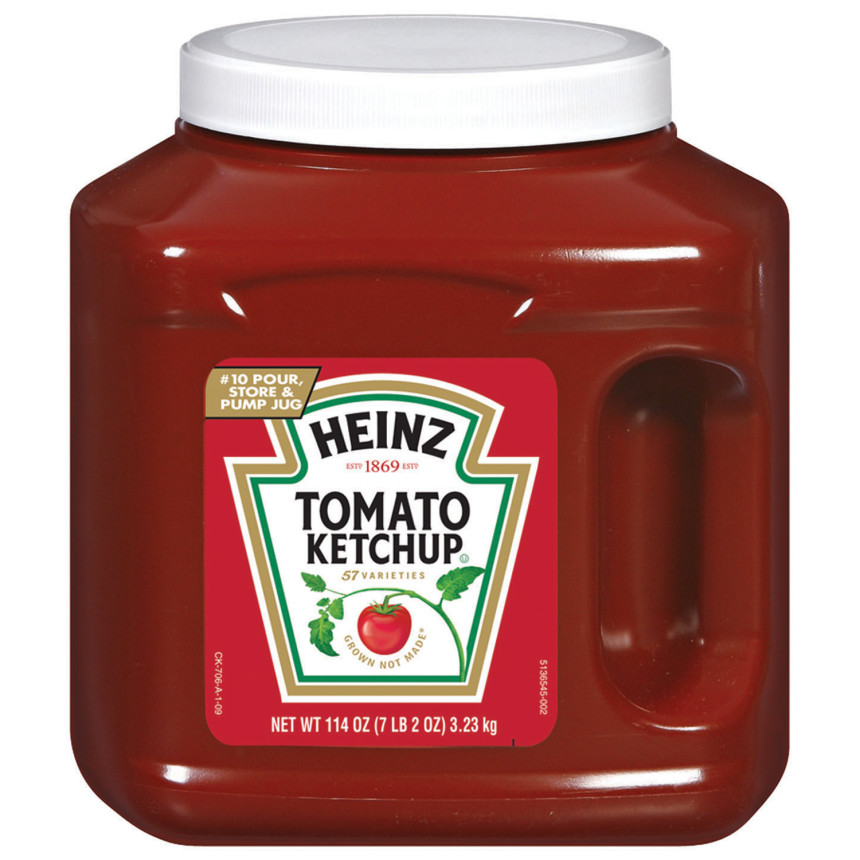  Heinz Tomato Ketchup, 114 oz Jug 