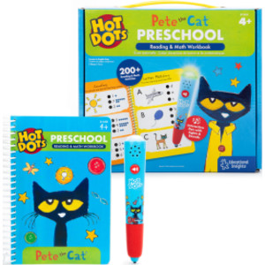 Hot Dots&reg; Pete the Cat&reg; Preschool Reading & Math