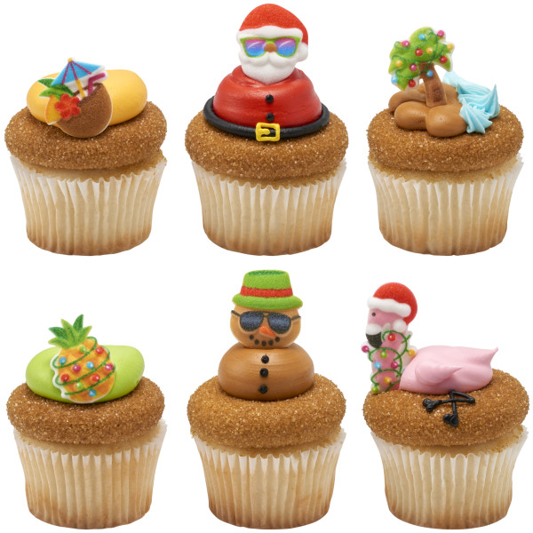 Tropical Christmas Assortment Dec-Ons® Decorations