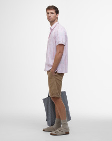 Swaledale Regular Short-Sleeved Shirt True Pink