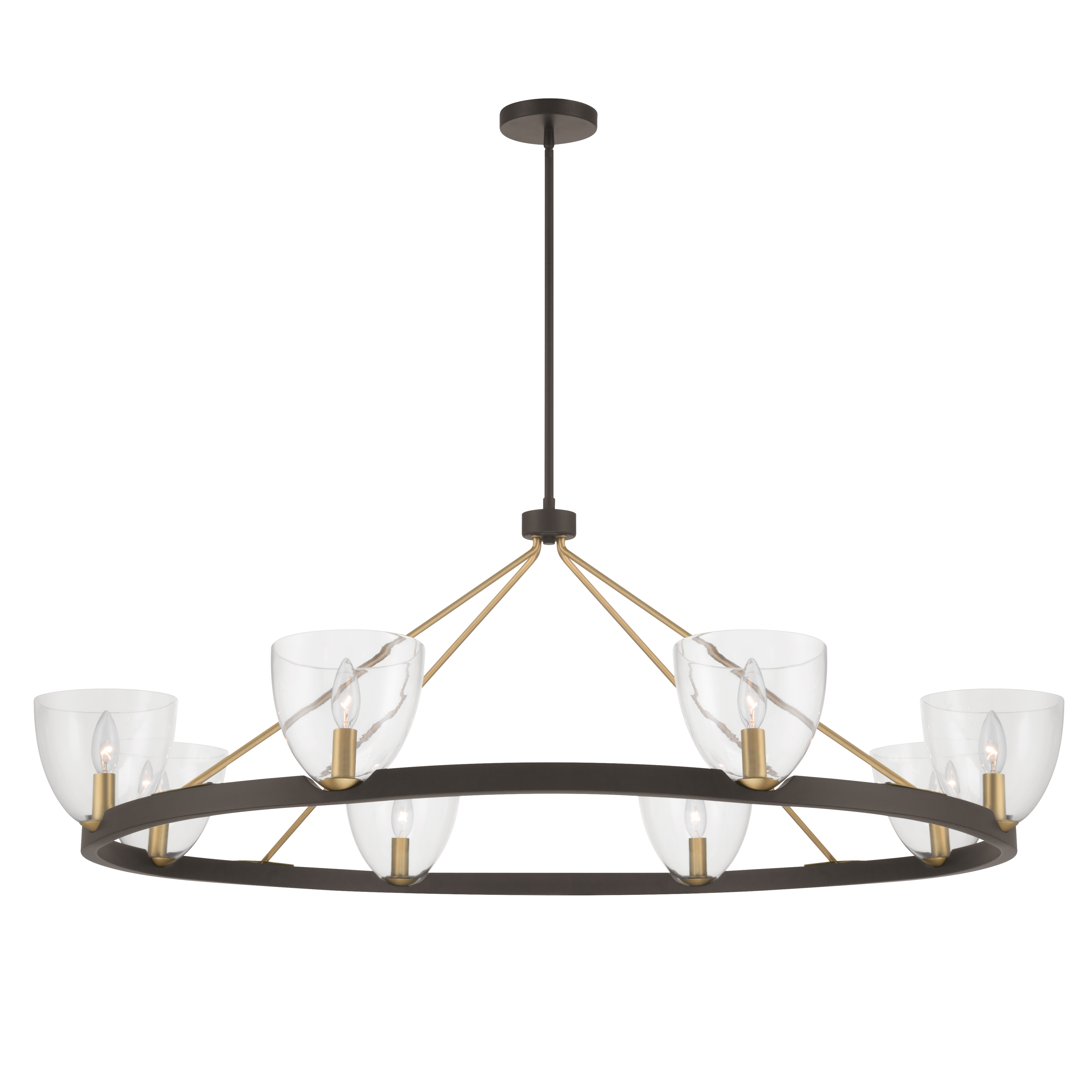 Noellea 50" 8-Light Chandelier