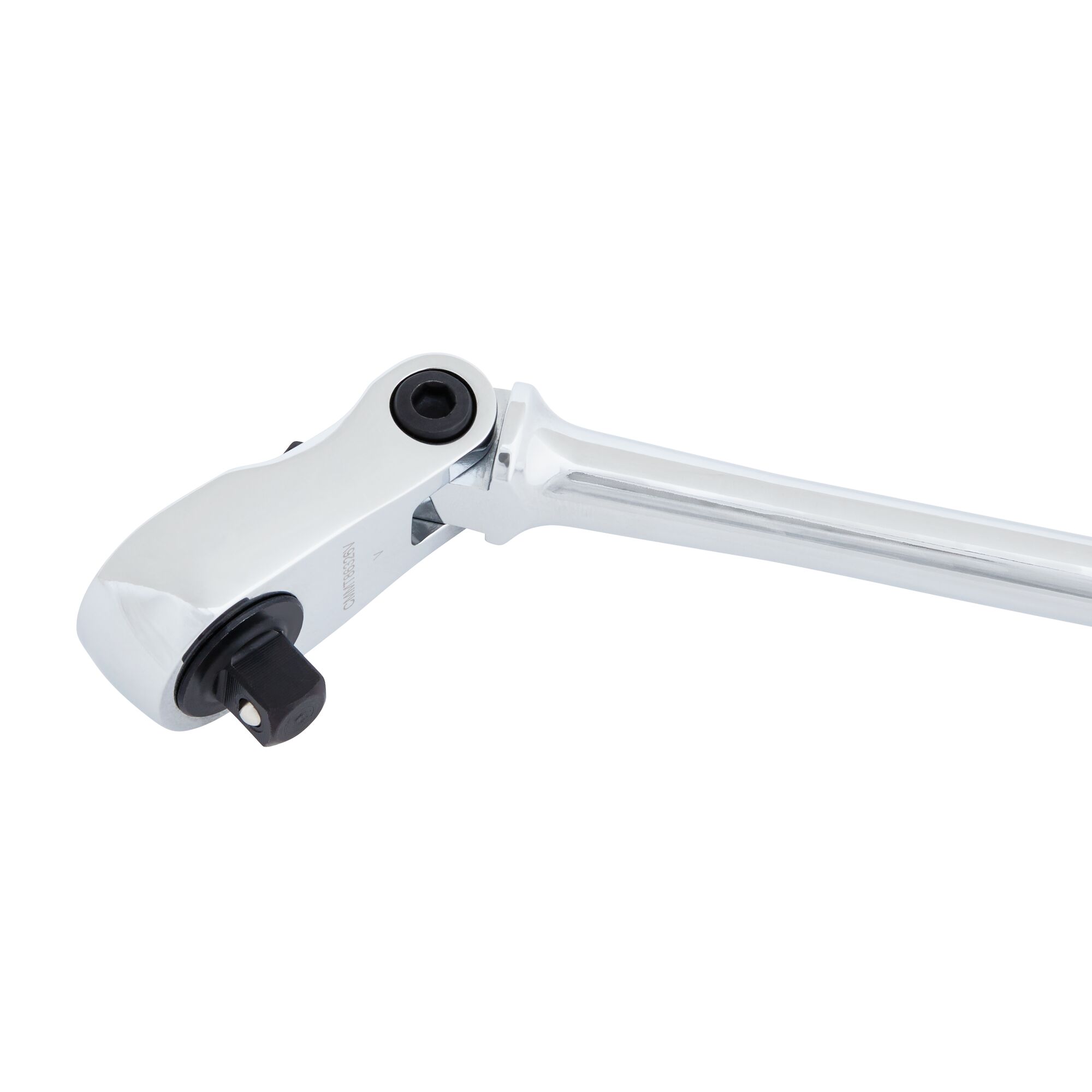180 degrees articulating head feature in V series three eighth inch drive comfort grip long flex head ratchet.