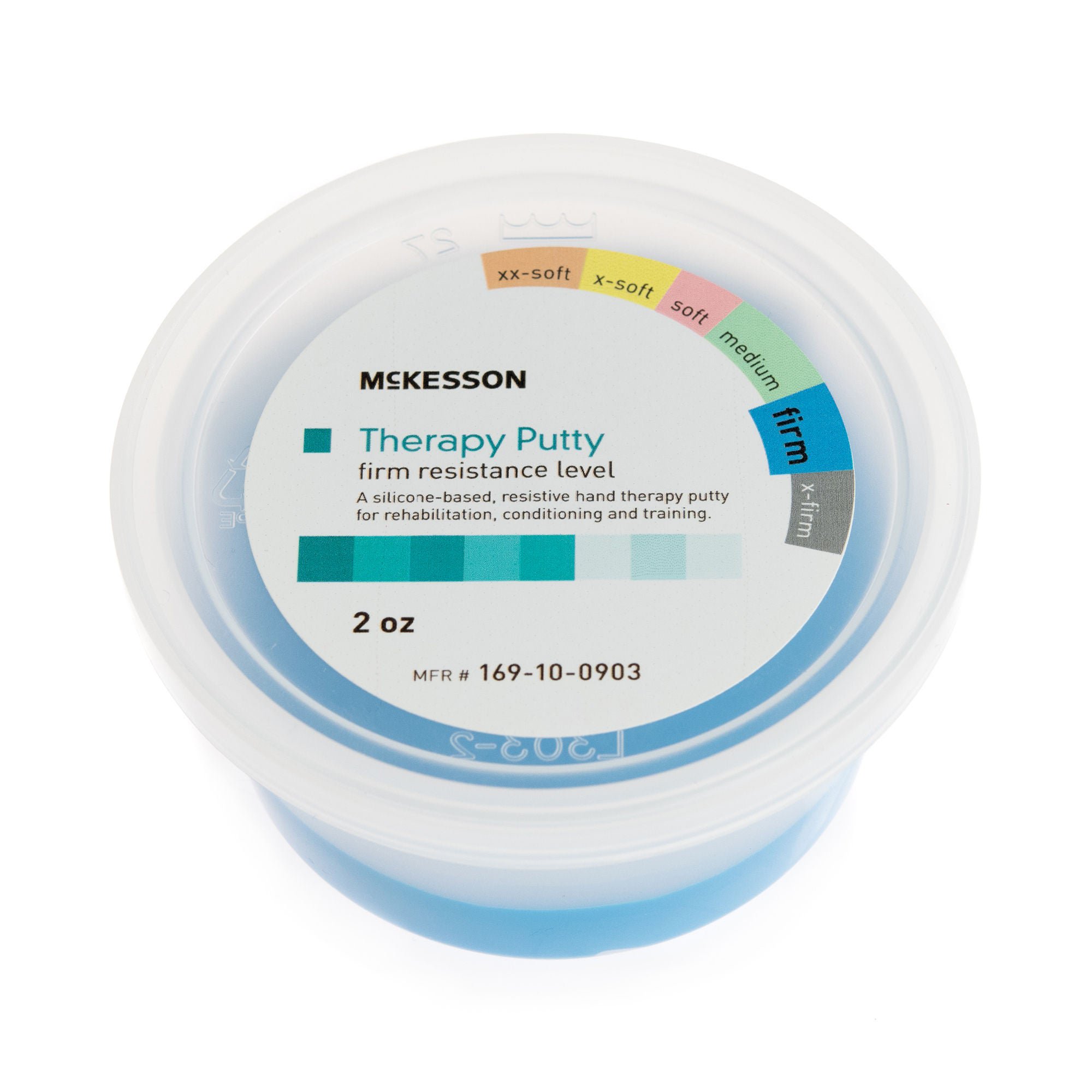 McKesson Therapy Putty, Blue, Firm, 2-ounce Container