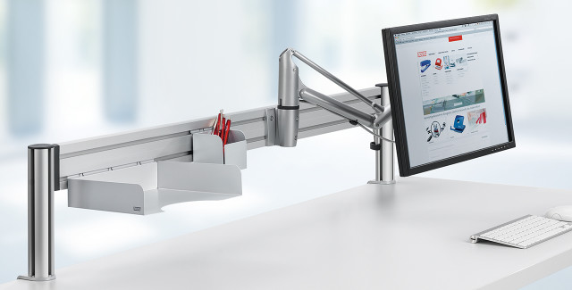 Novus Workstations These complete workstations are designed to help you organize your work area, maximize available space and improve productivity.
