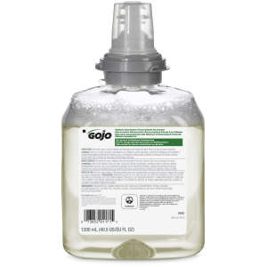 GOJO, Green Certified Foam Hand Cleaner Foam Soap, TFX™ Dispenser 1200 mL Cartridge