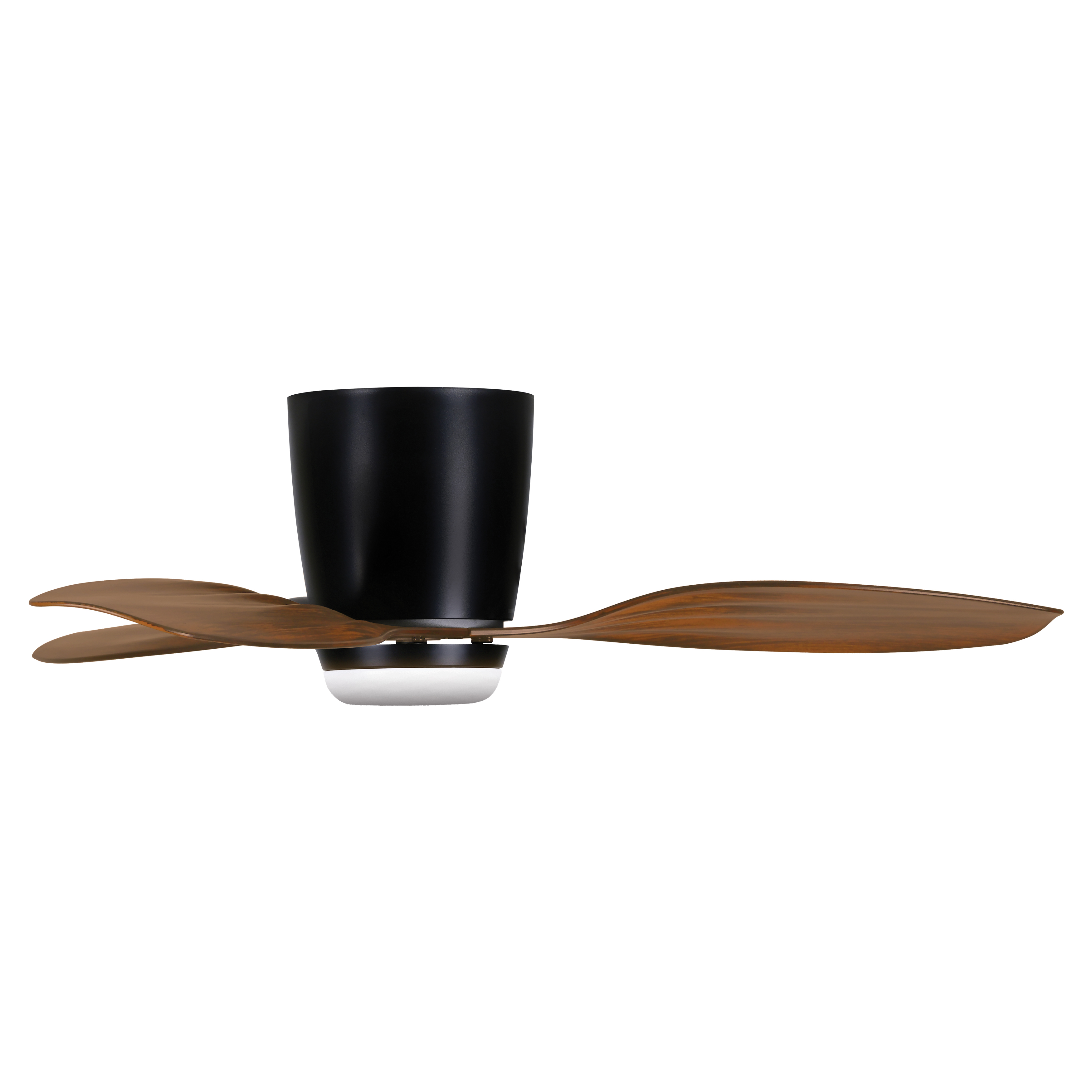 The Ventiara 36" combines modern styling with practical functionality. Its flush mount design and 7.5" profile make it ideal for rooms with low ceilings, while the integrated LED provides excellent illumination with 1819 lumens. - alternate view