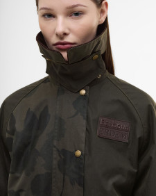 Barbour x ERDEM Wachsjacke Beauflower 