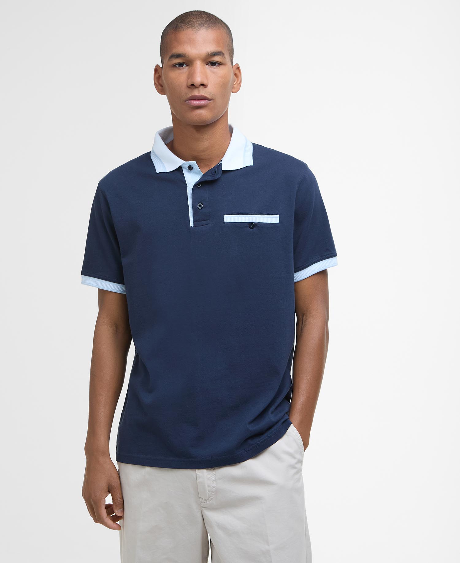 Thurne Tipped Tailored Polo Shirt image number 0