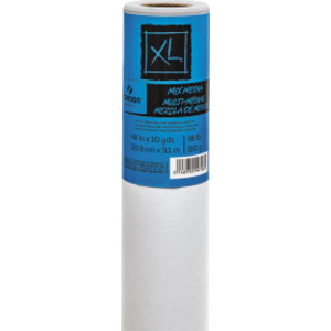 Mixed Media Paper Roll, 98lb, 48in x 10yd