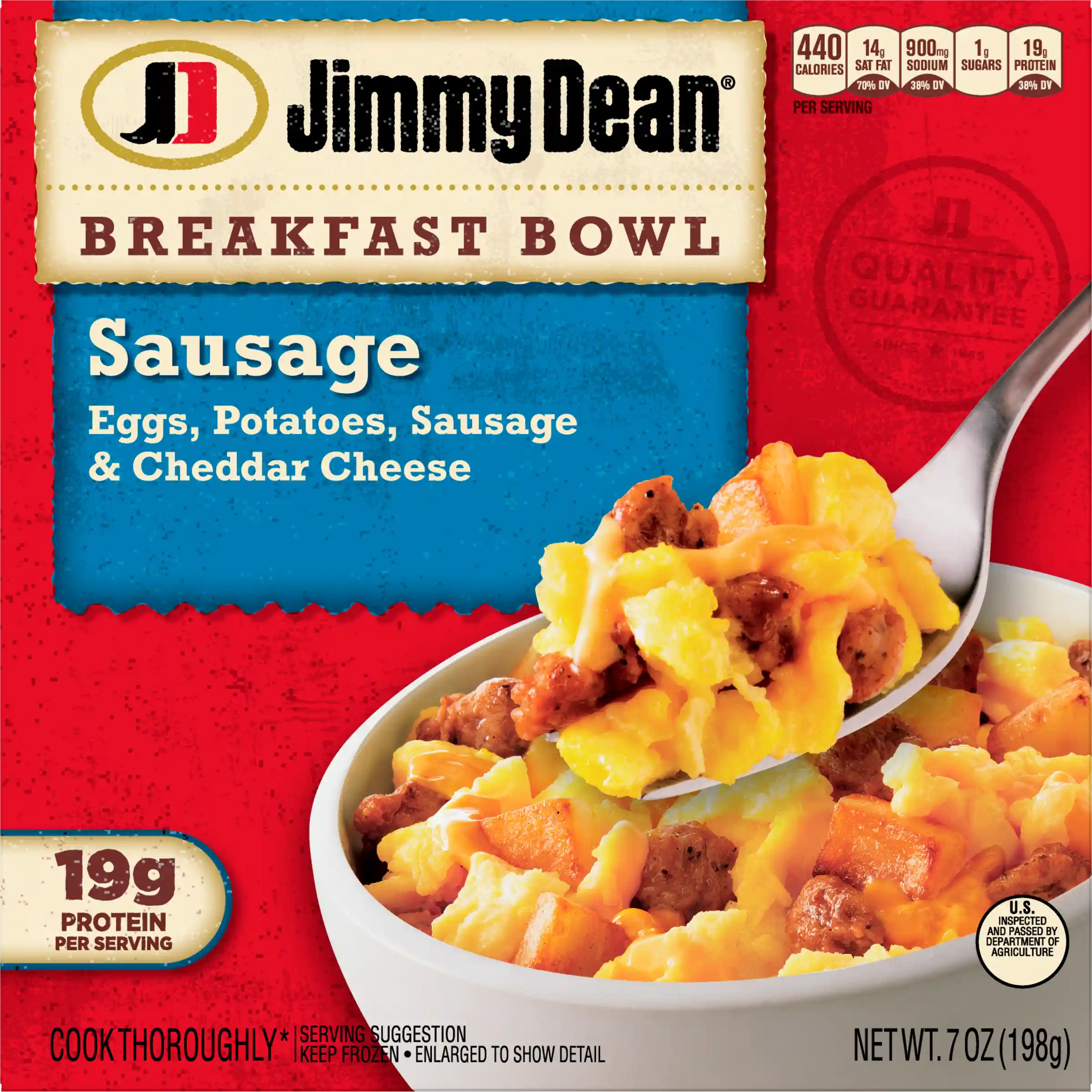 Jimmy Dean Breakfast Bowl, Sausage_image_01