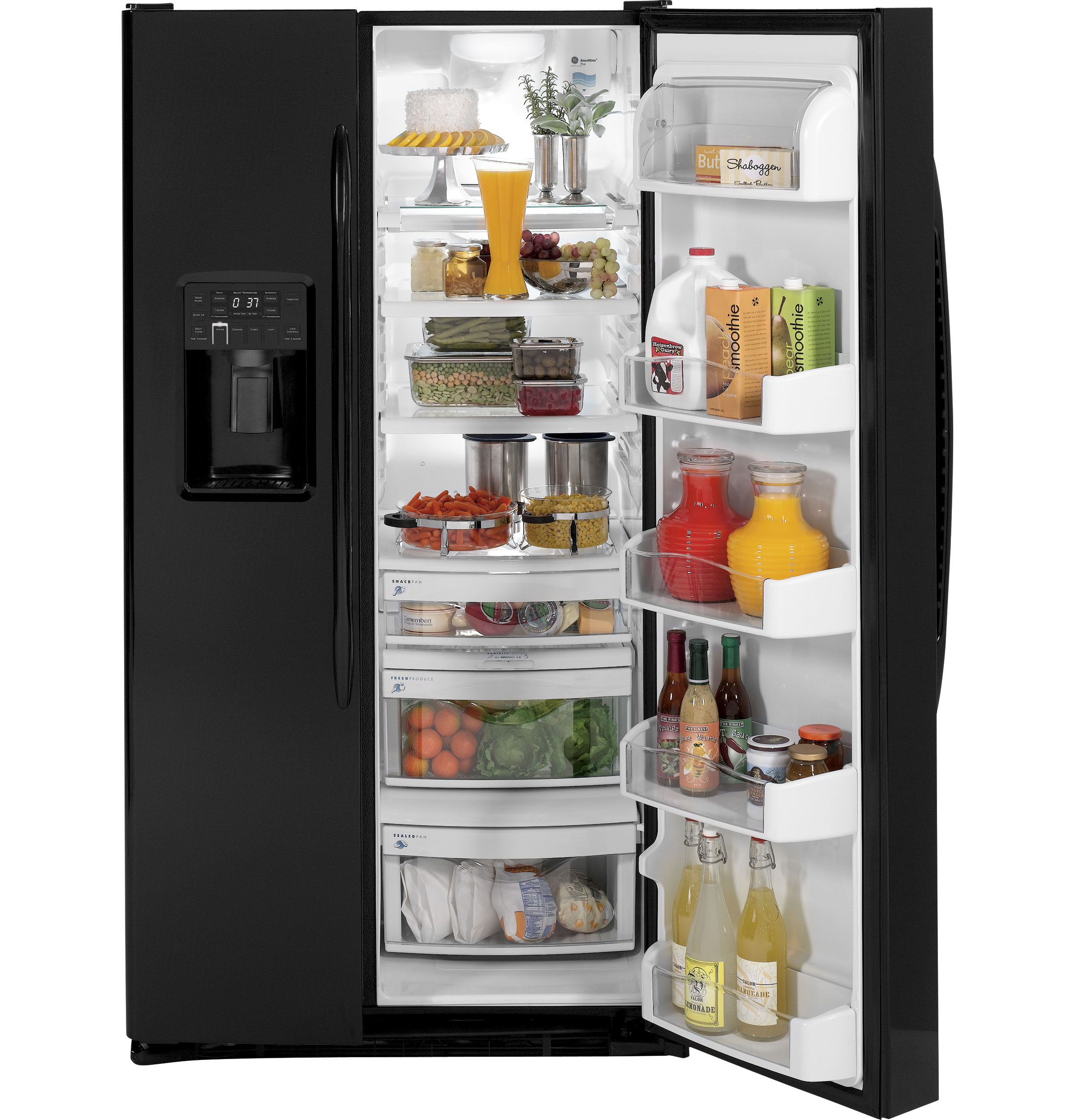 GE Profile™ ENERGY STAR® 29.1 Cu. Ft. Side-by-Side Refrigerator with Dispenser