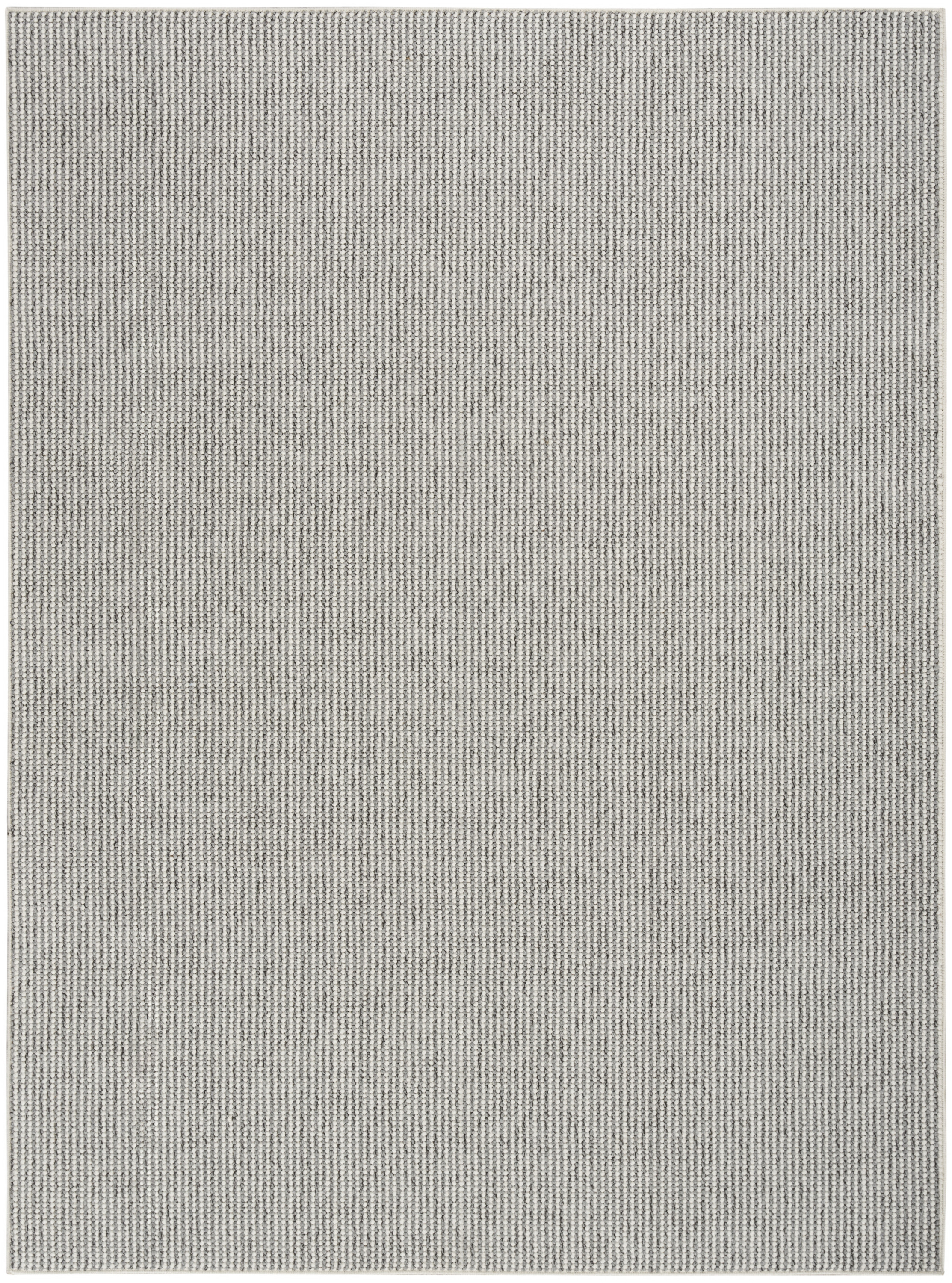 Nourison Natural Texture 6' x 9' Ivory Grey Farmhouse Indoor Rug