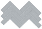 Studio Sky 8×16 Herringbone Mosaic Glossy