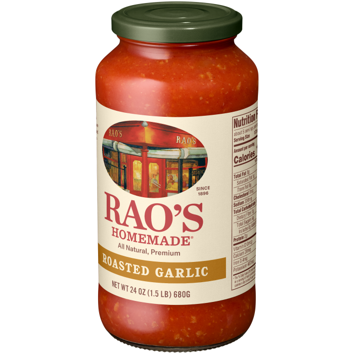 Roasted Garlic Sauce, 24 oz - Right angle Image