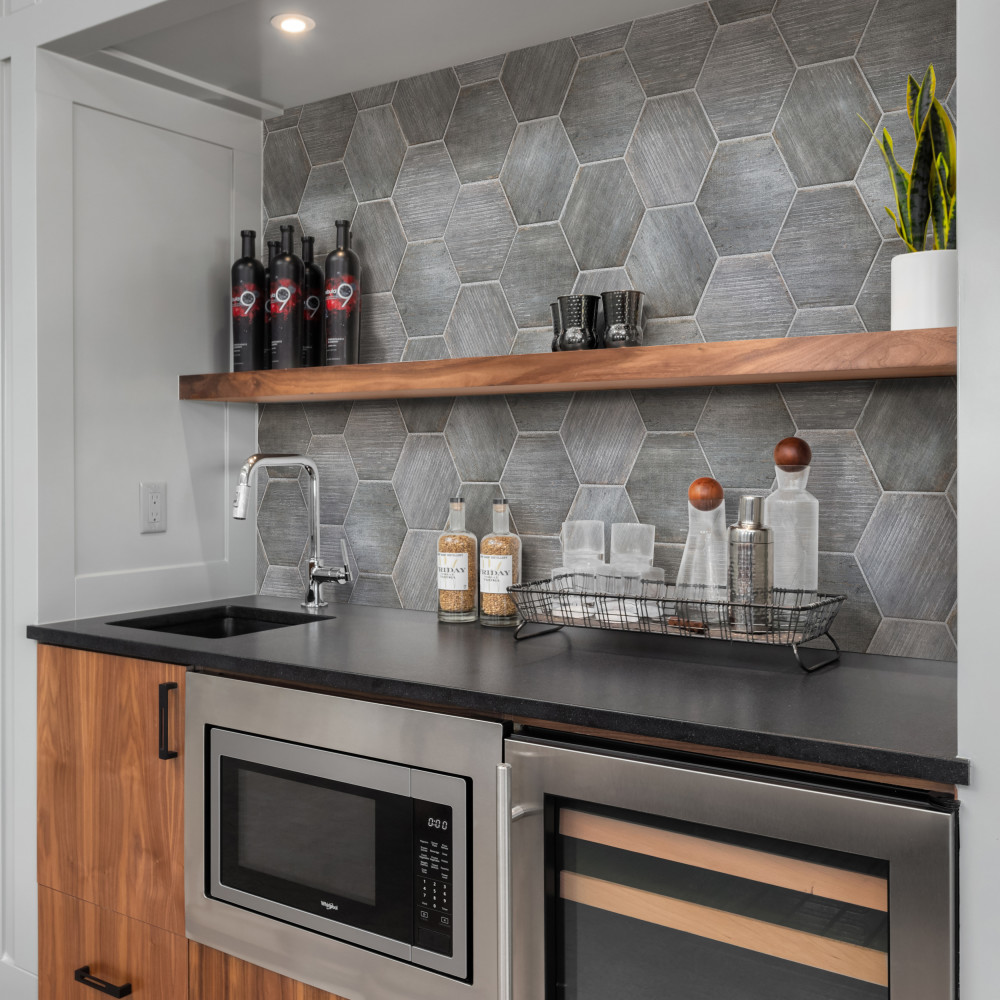 Retro Mini Hex Cendra 7 in. x 8 in. Porcelain Floor and Wall Tile