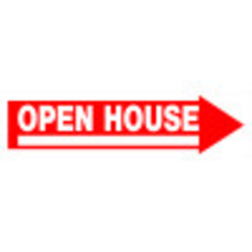 Open House Sign With Frame 6