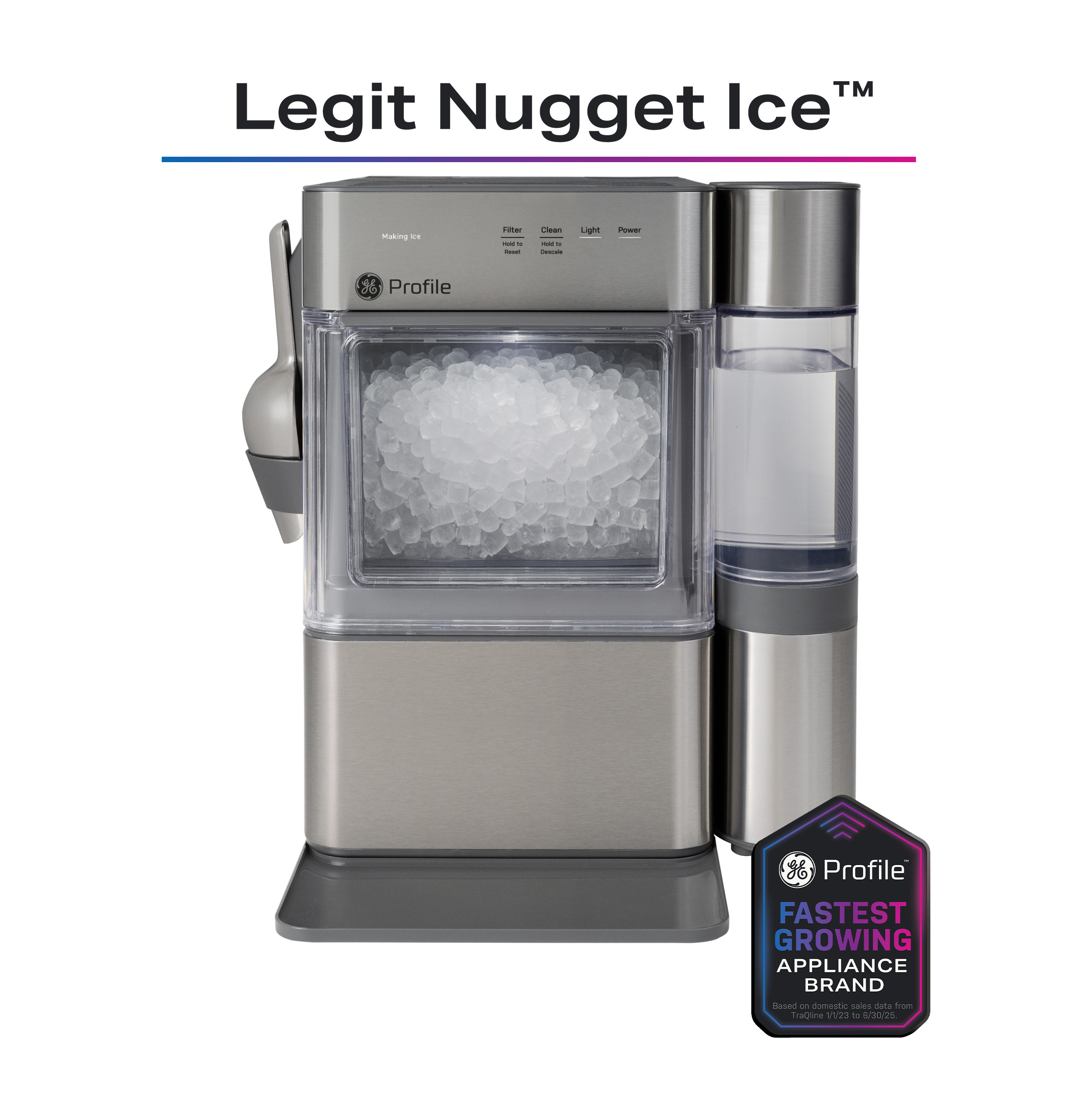 GE Profile™ Opal™ Mini Pro + Nugget Ice Maker with Side Tank