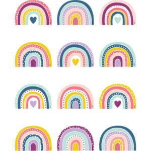Oh Happy Day Rainbows Mini Accents, Pack of 36