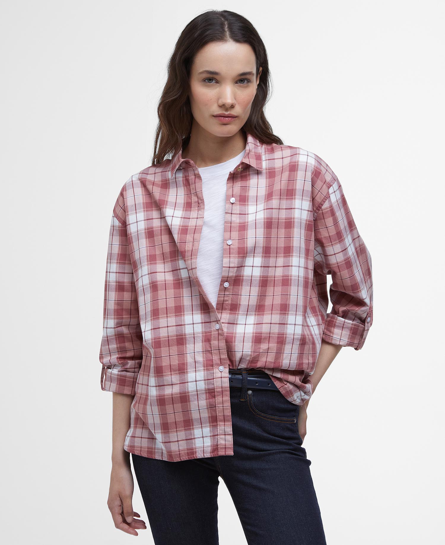 Angelonia Oversized Long-Sleeved Shirt image number 0