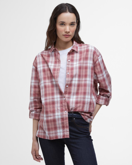 Angelonia Oversized Long-Sleeved Shirt