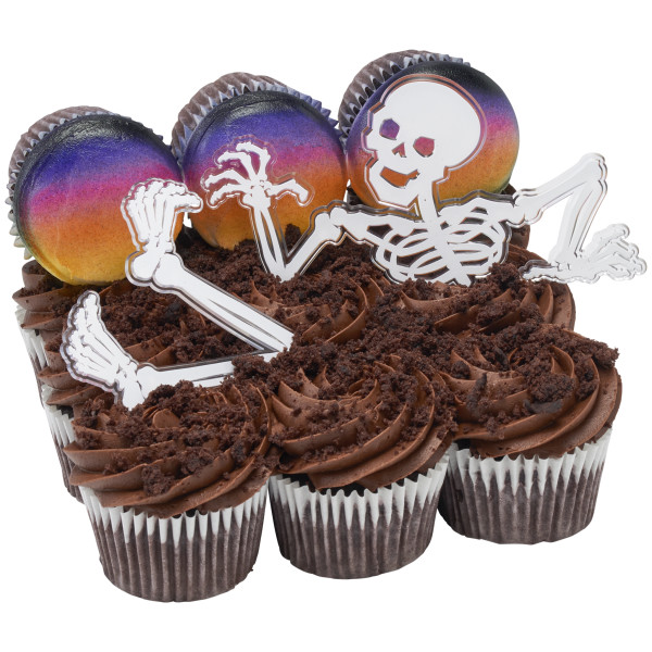 Spooky Skeleton Vertical Layon