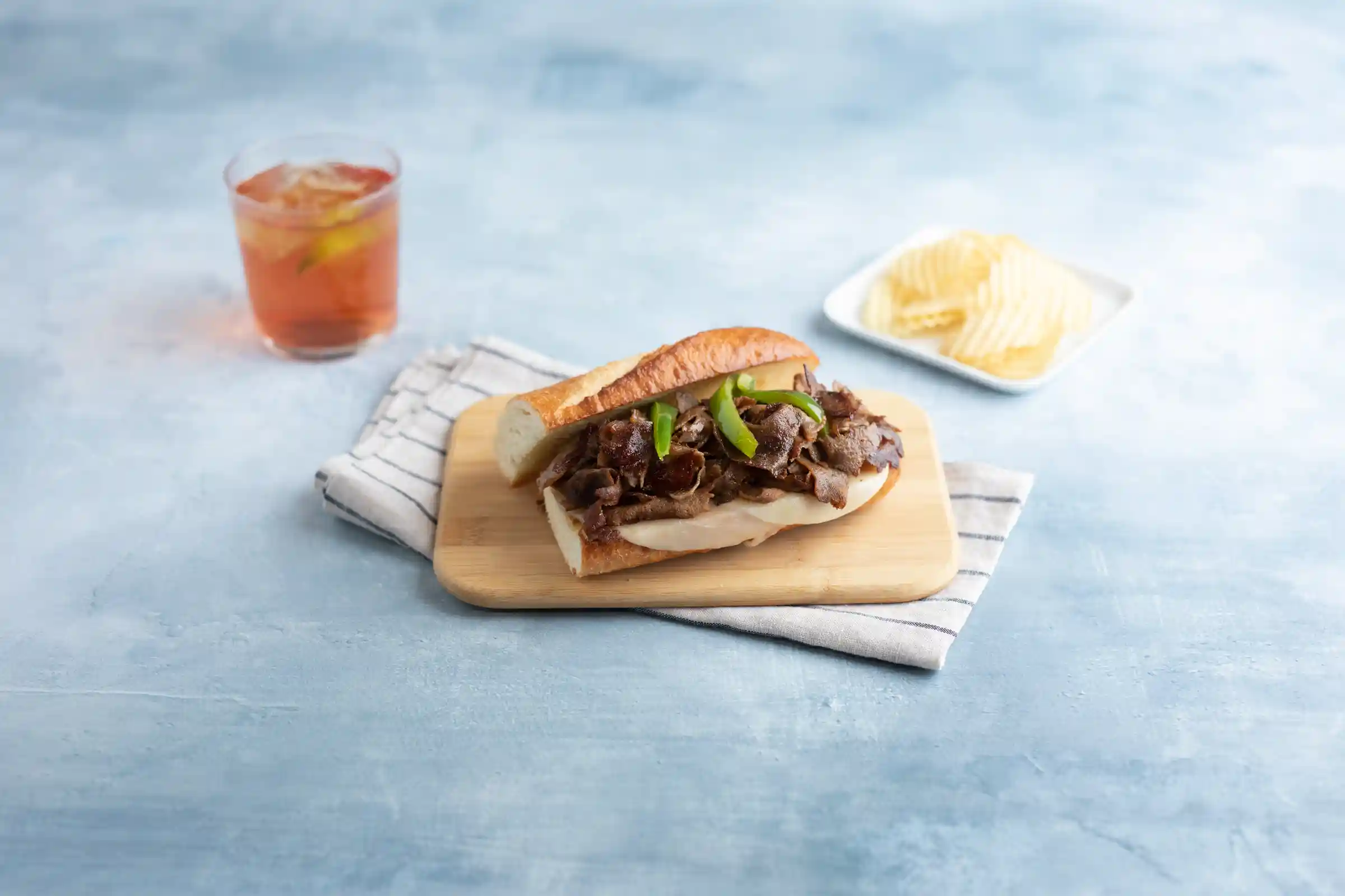 Philly Freedom® Chunked & Formed Beef Sandwich Slices_image_01