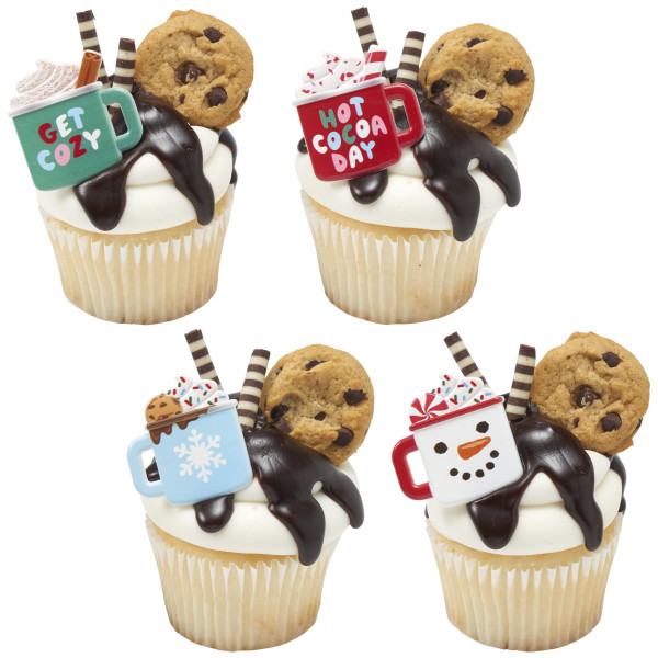 Hot Cocoa Cupcake Rings