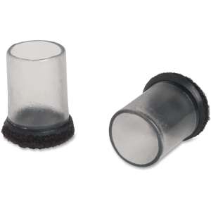 Expanded Technologies, Clear Sleeve Floor Protectors, 1? – 1¼ in, Clear/Black, 100/Case