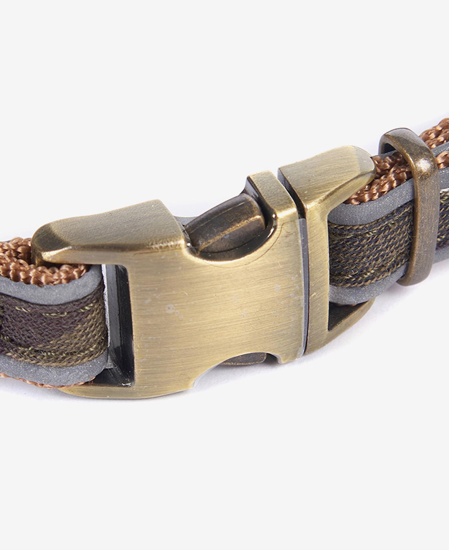 Reflective Tartan Dog Collar image number 2