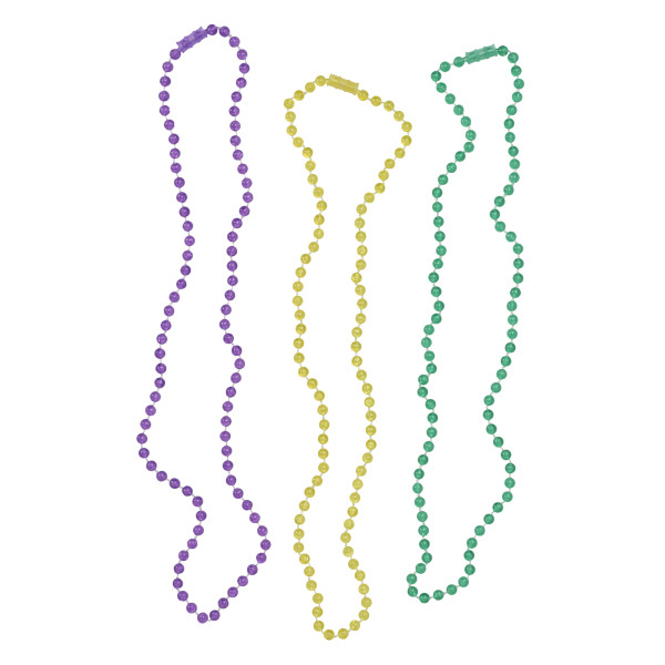 Mardi Gras Bead Necklace Layon