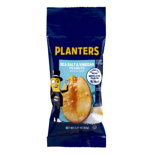 PLANTERS(r) Sea Salt And Vinegar 30/2.25oz . C1CB - Front Center Inner Pack (Hi Res)