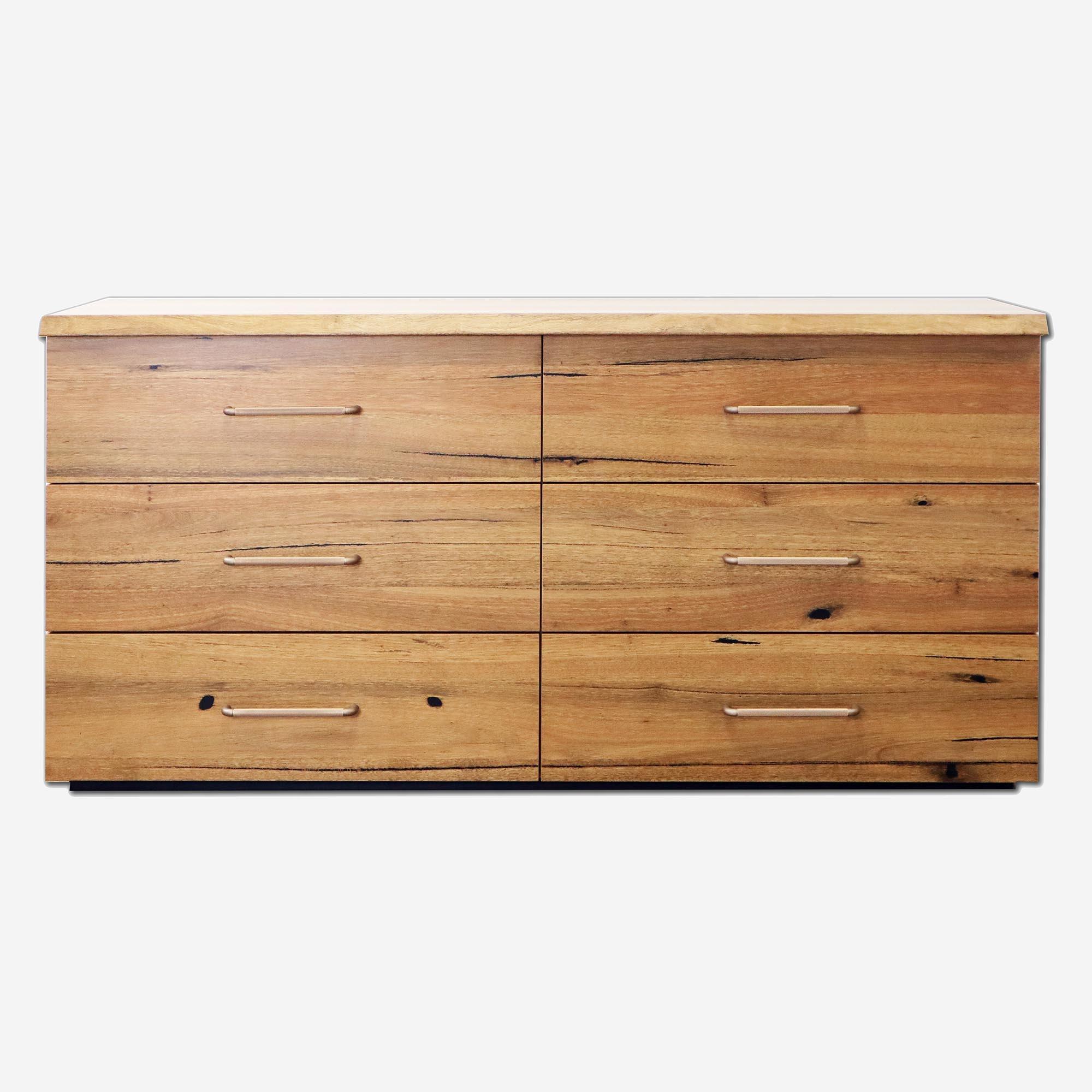Product image of the  San Remo Dresser (6 Drawer), Natural from Forty Winks