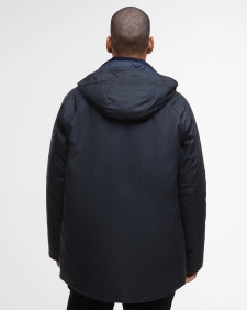 Giacca cerata moderna Beaufort Navy/Midnight Oak