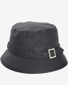Kelso Waxed Belted Hat Classic Black