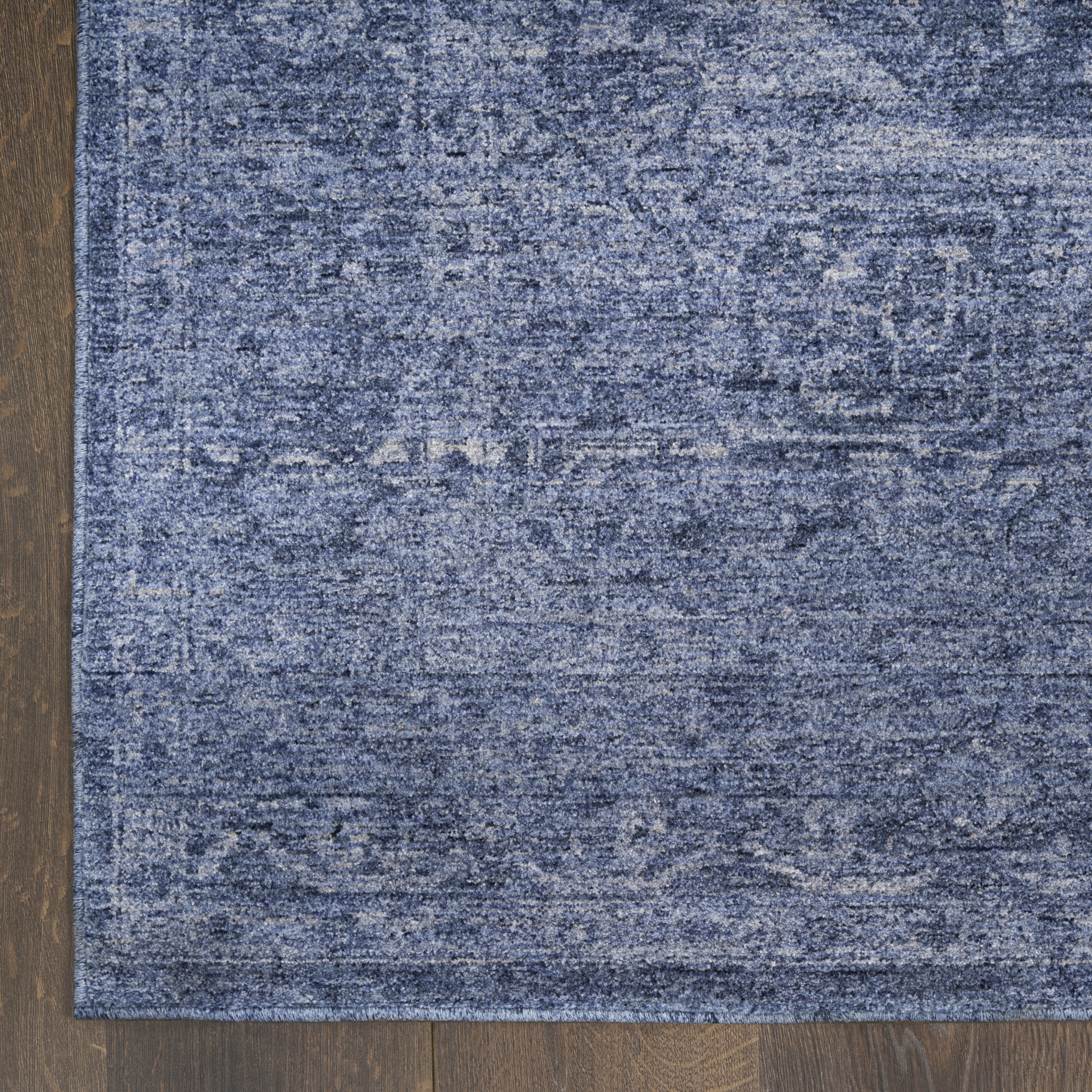 DKNY Pure Shades 4' x 6' Blue Vintage Indoor Rug