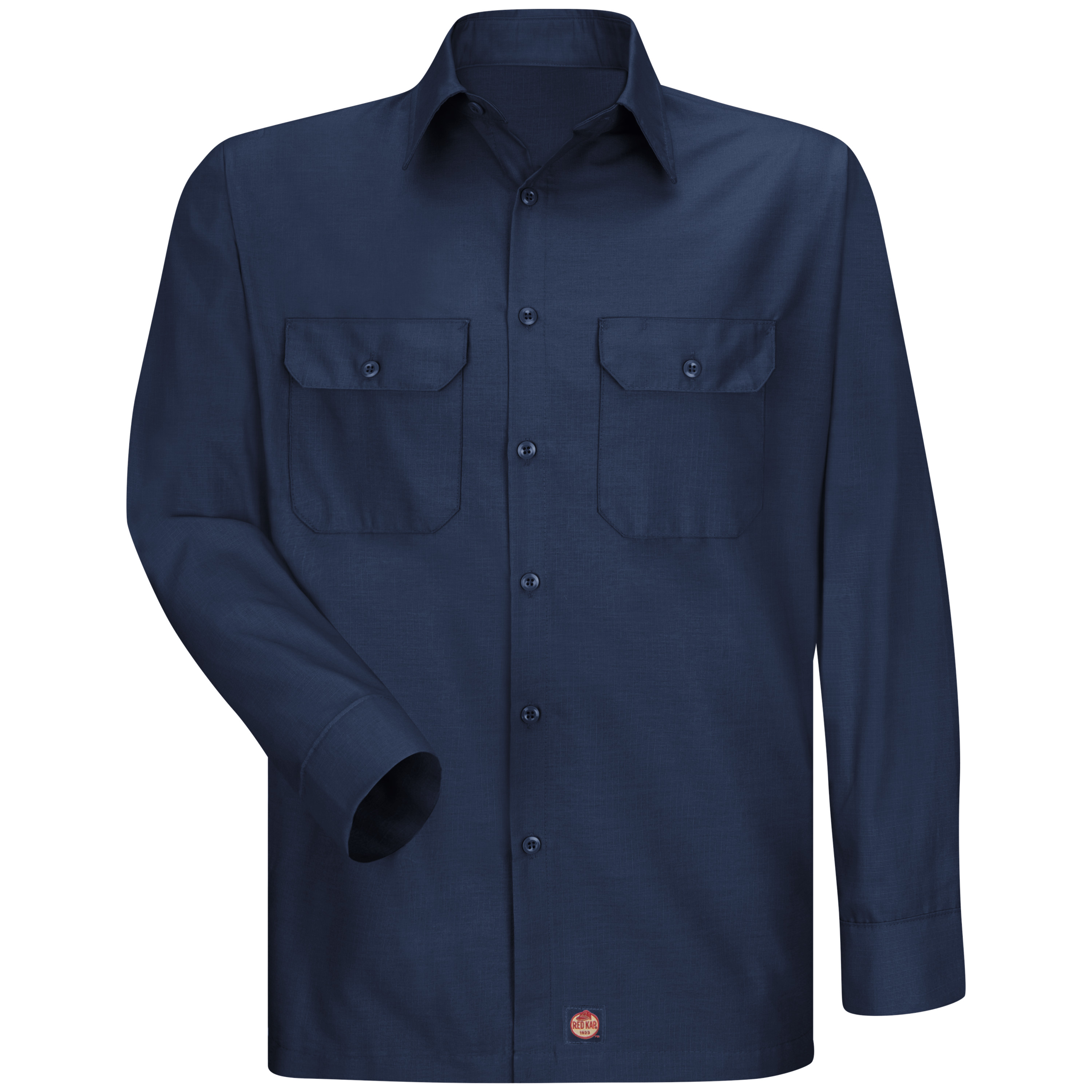 Red Kap Men's Long Sleeve Solid Rip Stop Shirt - Bild 17 von 19
