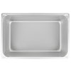 Full-size 6-inch-deep Super Pan® heavy-duty stainless steel transport pan