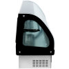 60-inch-wide 120-volt curved-front Cayenne® refrigerated drop-in display case with rear access
