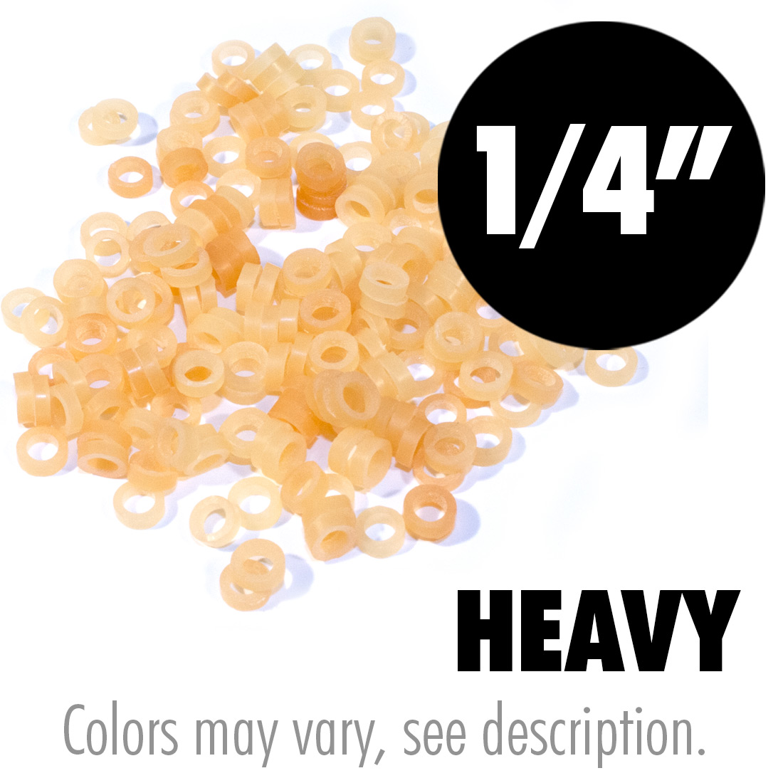 Orthodontic Elastics 1/4" Heavy ACE SOUTHERN