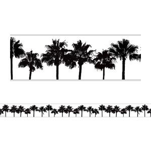 Coco Palms Straight Border Trim, 35 Feet