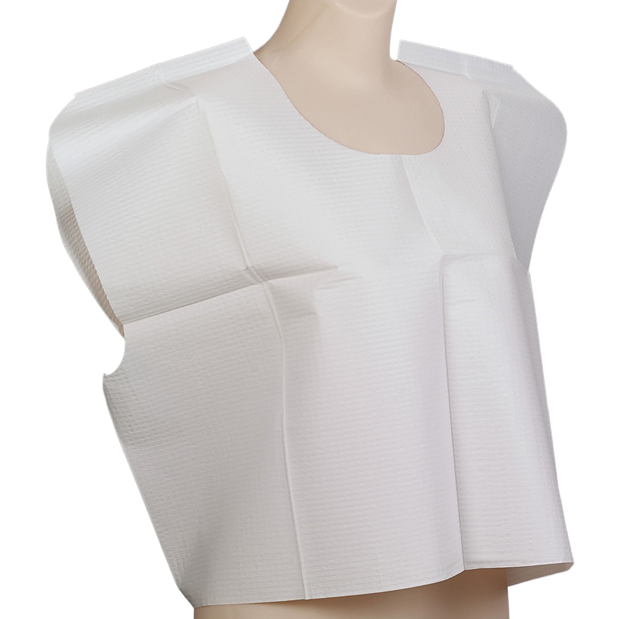 Tidi® Choice Exam Cape, 30 x 21 in., White